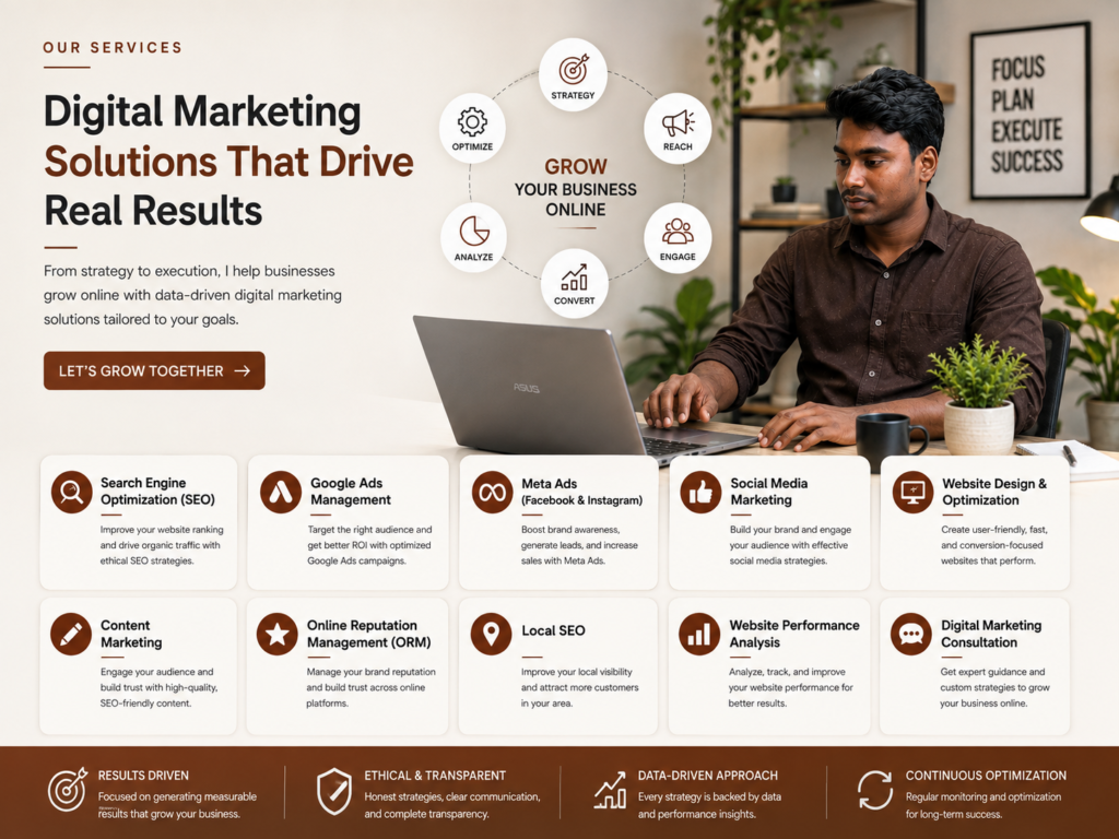Digital Marketing Solutions In Trivandrum Vishnu Sobhana